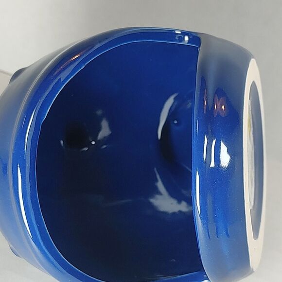 Navy Blue Whale Ceramic Kitchen Sponge Holder Multipurpose Figurine Nautical - Picture 13 of 16